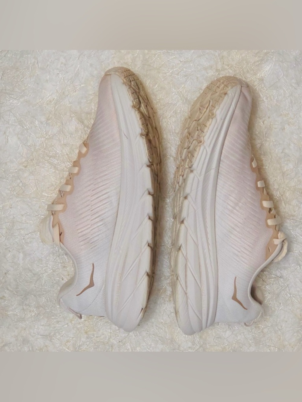 Hoka Women's Running Sneakers in Light Beige W RINCON 3 - Picture 7 of 11